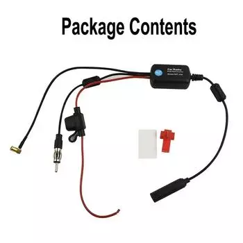 1pcs Car Radio Antenna Amplifier- AM DAB FM Antennas Amplifier- Cars Radio Antennas Amplifier- AM DAB FM Antennas Accessories CHINA