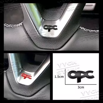 1 шт., наклейка с логотипом и эмблемой на руль автомобиля для Astra GHJKF Zafira Insignia Mokka Corsa D, аксессуары