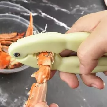 1pcs Creative Crab Crackers Sheller Home Convenient To Eat Crab Tools Walnut Nut Sheller Multifunctional Kitchen Seafood Gadgets синий