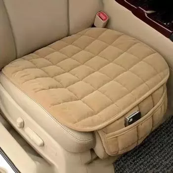 1pcs Cushion Anti-slip Car Seat Cover Winter Warm Seat Universal Front Chair Breathable Pad for Vehicle Auto Car Seat Protector