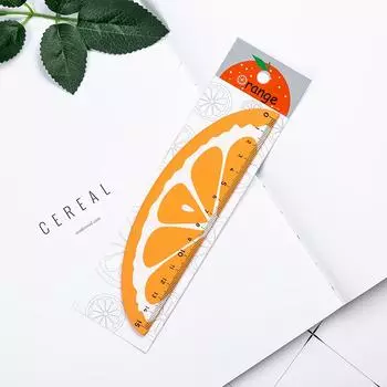 1pcs Kawaii Wooden Fruit Ruler Cute 15cm Measuring Straight Rulers Drawing Tool Promotional Stationery Gift School Supplies