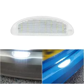 1pcs LED License Plate LED Lamp For Renault Clio II MK2(1998-2005) Twingo I MK1 (1993-2007)No Error Plug&Play Number Plate Light