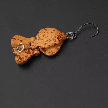 1Pcs Two sections 3D Fishing Lure 2g 2.9cm/6g 4.2cm Artificial Bait Durable Hard Squid Bait Fishing 6g 4.2cm-3