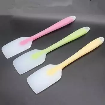 1Piece 11Inch Large Silicone Pastry Spatula Cake Cream Butter 28.5cm Silicon Spatula фиолетовый
