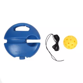 1set Tennis Trainer Professional Training Primary Tool Self-study Rebound Ball Exercise Indoor Tennis Practice Tool Sparring Device