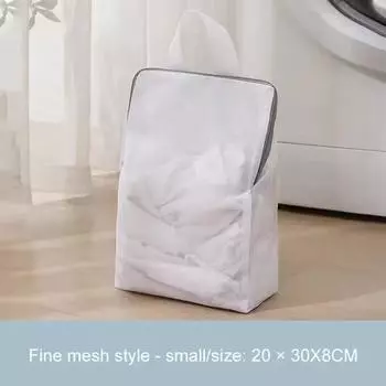 1шт 3D мешок для белья с выдвижным сетчатым мешком для стиральной машины фильтр сетчатый мешок антидеформационный мешок для белья 20*30*8cm