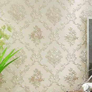 1шт 3D рельефная спальня гостиная пасторальный стиль украшение дома нетканый материал настенная наклейка