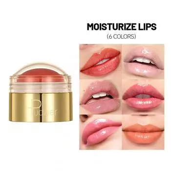 1шт губная помада Lip Glaze, 6-цветная губная помада для ухода за губами, разглаживает морщины на губах, уменьшает тонкие линии на губах, водный блеск для ухода за губами 01