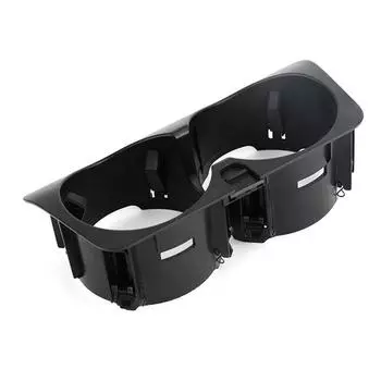 1x ABS Dual Cup Holder Front For Mercedes-Benz C180 W205/C205 C200 C350 C43 AMG