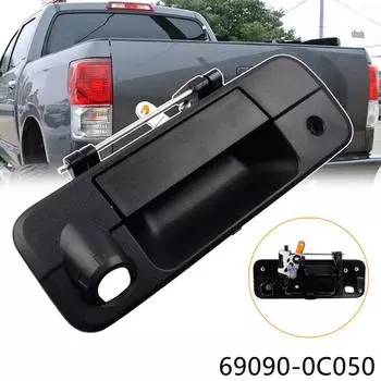 1X Ручка задней двери с отверстием для камеры заднего вида для Toyota Tundra 2007-2013 69090-0C050