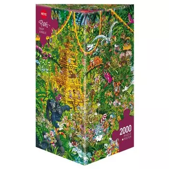 2000 деталей Пазл HEYE 29892 Michael Deep Jungle Ryba