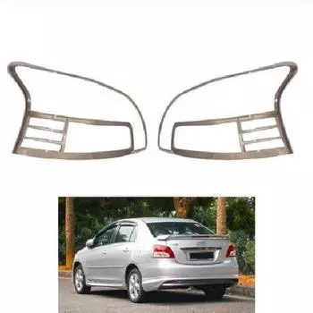 2007-2013 Для Toyota Vios xp90 Yaris BELTA Sedan ABS хромированный задний фонарь, крышка лампы, накладка, крышка заднего фонаря