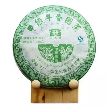 2007 TAETEA Raw Puer Batch 701 Dayi Ранняя весна, круглый чай Шэн Пуэр, 380 г