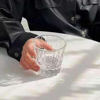 200 мл элегантные стеклянные стаканы Star Mangle Rock Cup стаканы для воды для вечеринки, бара, домашние бокалы для вина, роскошный хрустальный стакан для виски 200ml