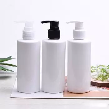 200ml Refillable Plastic Pump Dispenser Bottles For Lotion, Massage Oil, Shampoo And More Bpa/latex Free чёрный