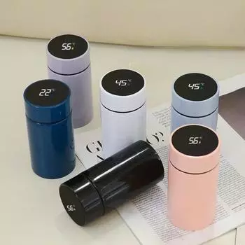 200ML Smart Thermos Water Bottle Intelligent Temperature Display Stainless Steel Vacuum Flasks Thermoses with Filter Tee Cup New 200ml