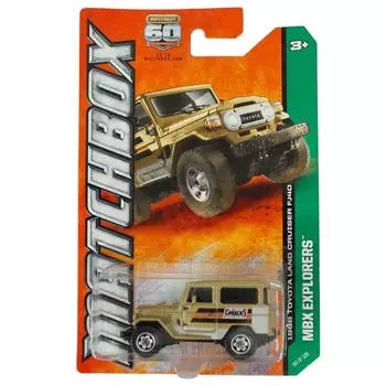 2013 Matchbox MBX Explorers 1968 Toyota Land Cruiser FJ40 by Mattel 90/120 - [item]