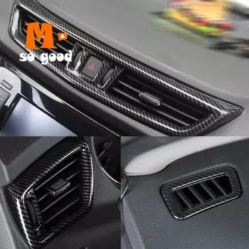 2014 15 16 17 18 19 Для Nissan XTrail T32 AC Vent отделка крышки Аксессуары X-Trail Левый Правый Средний выпуск Кондиционер Matte 3