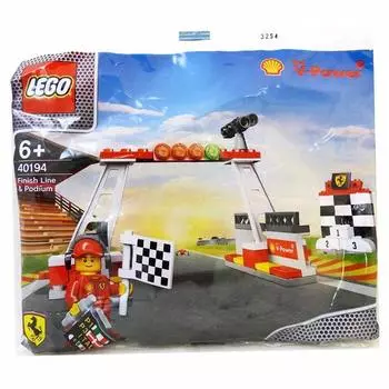 2014 The New Shell Lego Collection Finish Line Podium Set 40194 Exclusive Sealed V-power &