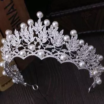 2019 Свадебная тиара Crystalcrowns невесты повязка на голову