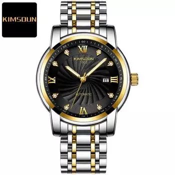 2022 KIMSDun Watch Мужские часы высшего бренда класса люкс Подлинная мода Мужские автоматические механические настольные часы Мужские часы Водонепроницаемые часы