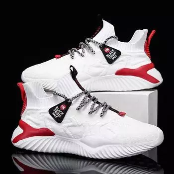 2022 Men Sneakers New Style Breathable Lace Up Men Mesh Shoes Fashion Casual No-slip Vulcanize Shoes Men Tenis Masculino 39