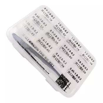2023 360Pcs 12 Types Stainless Steel Circlip E Clip Watch Movement Parts Repair Sorting Kit Watch Snap Ring Latch Pusher