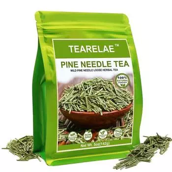 2023 TEARELAE Pine Needle Tea Натуральный травяной чай из сосновых иголок Masson 142 г