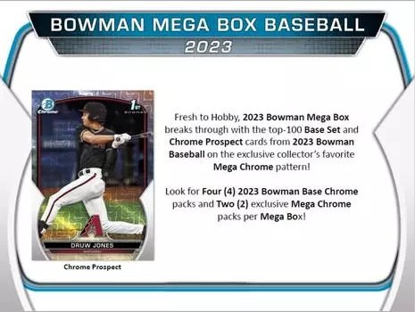 2023 Topps Bowman Mega Box Bowman Mega Box
