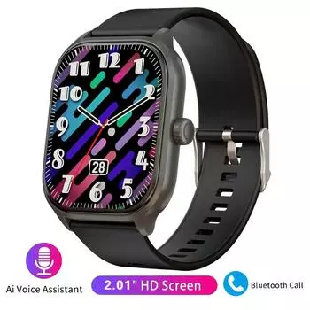 2024 2,01 Новые умные часы с Bluetooth-вызовом для мужчин и женщин, сон, пульс, кровяное давление, спортивные умные часы, модные женские умные часы для женщин