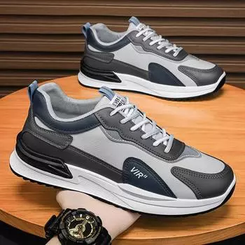 2024 Autumn and winter fashion design new men s leisure sports football shoes lace-up walking shoes 41