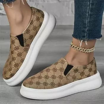 2024 Брендовые мужские туфли Slip on Canvas, распродажа, роскошные кроссовки унисекс из парусины, мужские легкие повседневные мокасины на платформе, мужские эспадрильи 38