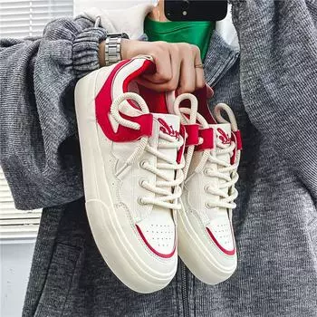 2024 Designer Low top Canvas Shoes Men Harajuku Beige Casual Sneakers Men Street Hip hop Sneakers Lace-up Vulcanized Shoes Man 39