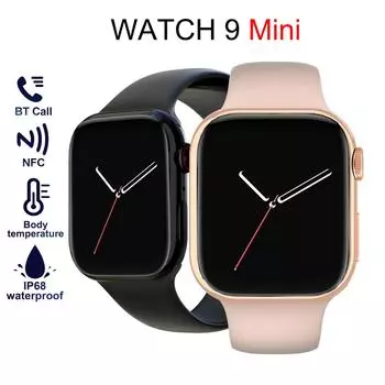 2024 GPS Track Watch 9 NFC AI Voice Смарт-часы Женские серии 8 1,75-дюймовый экран Bluetooth-вызов Сердечный ритм Артериальное давление Мужские умные часы + коробка