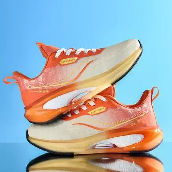 2024 Летние женские кроссовки Мужские кроссовки Popcorn Wearable Tide Shoes Shoes Fashion Single Shoes 36 оранжевый
