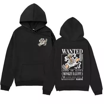 2024 Men s Long Sleeve Sweatshirt Manga Hoodie Neutral Fashion Trendy Cool Hoodie S
