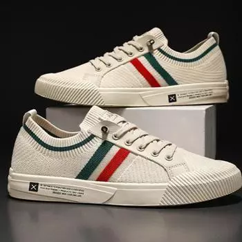 2024 Men Shoes Luxury Men s Sneakers Fashion Casual Shoes for Men Light Mesh Breathable New Outdoor Walking Loafers Male Flats 39