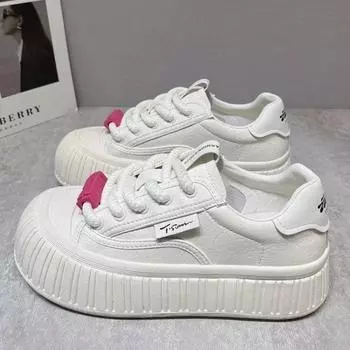 2024 New Espadrilles Fashionable Low Top Sneakers for Women s Kawaii Cute Lace Up Sports Shoes for Women s Casual Sports Shoes 35