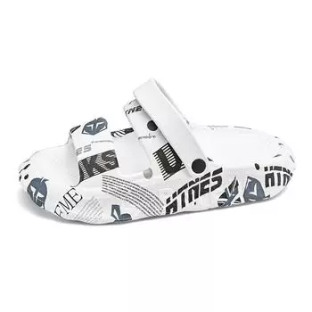 2024 New men s sandals outdoor beach sandals comfortable casual flip-flops men s shoes home bathroom shoes light 38-39