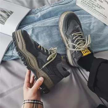 2024 New Men s Shoes Sports Running Casual Fashion Shoes Trend Men s Shoes 39 чёрный