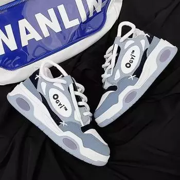 2024 New Men s Sports Shoes Trend Fashion Casual Breathable and Comfortable Running Shoes Board Shoes sneakers mens 39