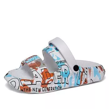 2024 new summer men s sandals casual shoes EVA light sandals outdoor beach flip-flops fashion wading sandals men s shoes 38-39