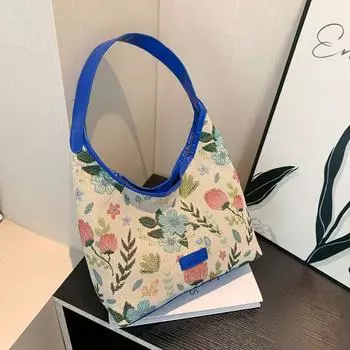 2024 новый темперамент модный дизайн одно плечо через плечо иностранный стиль цвет ретро молния подмышки текстура сумка-тоут чёрный