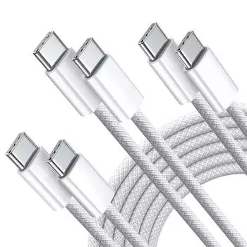 2024 Оригинальный кабель USB C для iPhone 15 Pro Max iPad PD 65 Вт 45 Вт 25 Вт Шнур для турбозарядки Тип C Быстрое зарядное устройство для Samsung S23 S22 1 M фиолетовый