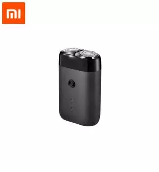 2024 Портативная электробритва XIAOMI Mijia S100 с двумя лезвиями, бритва для сухой и влажной уборки, триммер для бороды, TypeC, перезаряжаемая мужская бритва