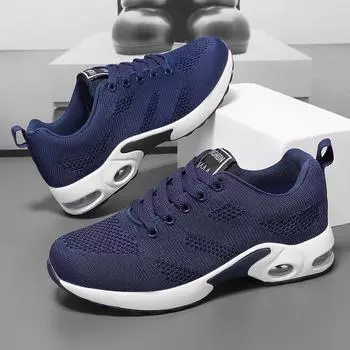 2024 Sneaker Woman Versatile Mesh Casual Running Sneaker Soft Sole Breathable Lace Up Women s Vulcanized Shoes Zapatos Mujer 37 чёрный