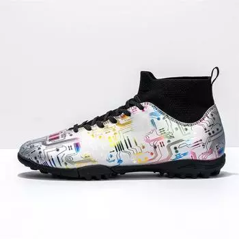 2024 Soccer boots Men s soccer shoes Recreational sports outdoor grass training sneakers Student training shoes 36