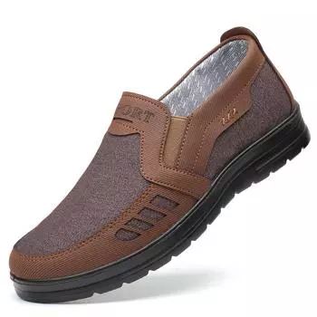 2024 Spring Autumn Fashion Breathable Walking Casual Shoes Soft Bottom Non-slip Plus Size Shoes Lightweight Zapatillas De Hombre 47 чёрный