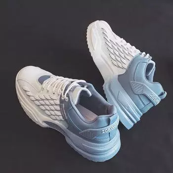 2024 spring new ins leisure sports dad little white tide shoes trend breathable net shoes men s shoes versatile board shoes 39
