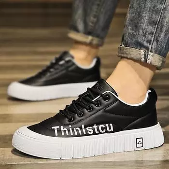 2024 spring new Korean version men s casual shoes low-top thick-soled breathable sports board shoes fashionable versatile men s shoes 39